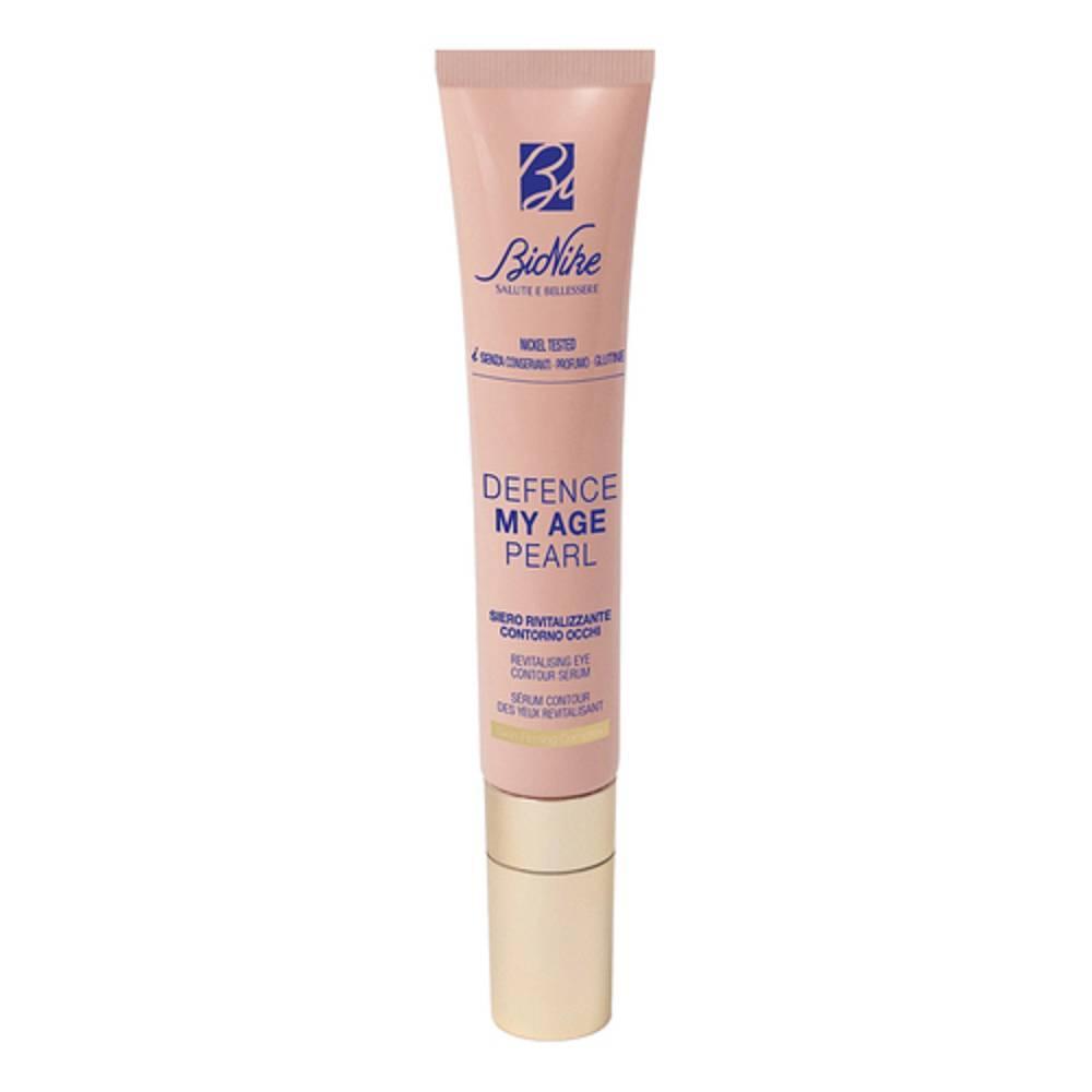 bionike trattamento rivitalizzante contorno occhi defence my age pearl - anti-aging, idratante e rinfrescante per pelle sensibile 15 ml - foto 1