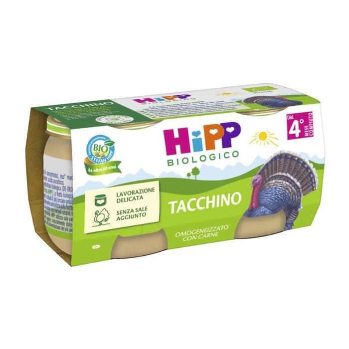 hipp hipp bio omog tacchino 2x80g - foto 1