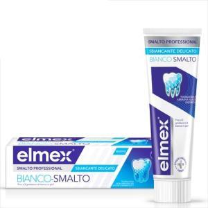 Dentifricio sbiancante delicato  bianco smalto - rimuove macchie, corregge colore, promuove remineralizzazione e prevenzione carie, 75 ml