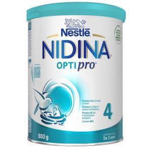 Latte di crescita  optipro 4 polvere 800g con vitamine e dha, senza olio di palma per un sano sviluppo del tuo bambino