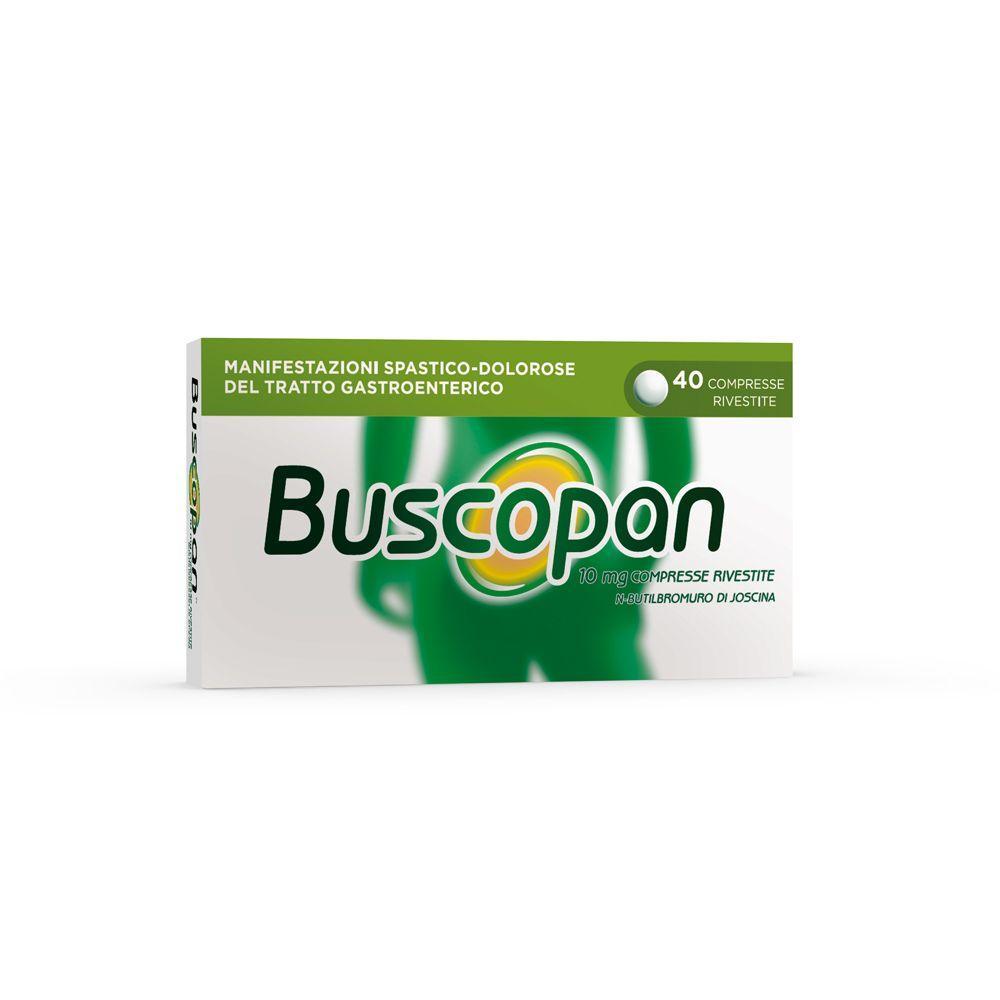 buscopan compresse rivestite buscopan 10 mg per il trattamento sintomatico del dolore addominale e delle manifestazioni spastiche del tratto gastroenterico - foto 1