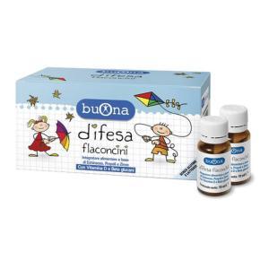 Integratore alimentare  difesa flaconcini da 14 monodosi da 10 ml con echinacea, zinco e vitamina d per il sistema immunitario
