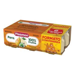 Omogeneizzato di pera  per bambini 6 vasetti da 80g - alimento per l'infanzia senza glutine a partire dal 4° mese