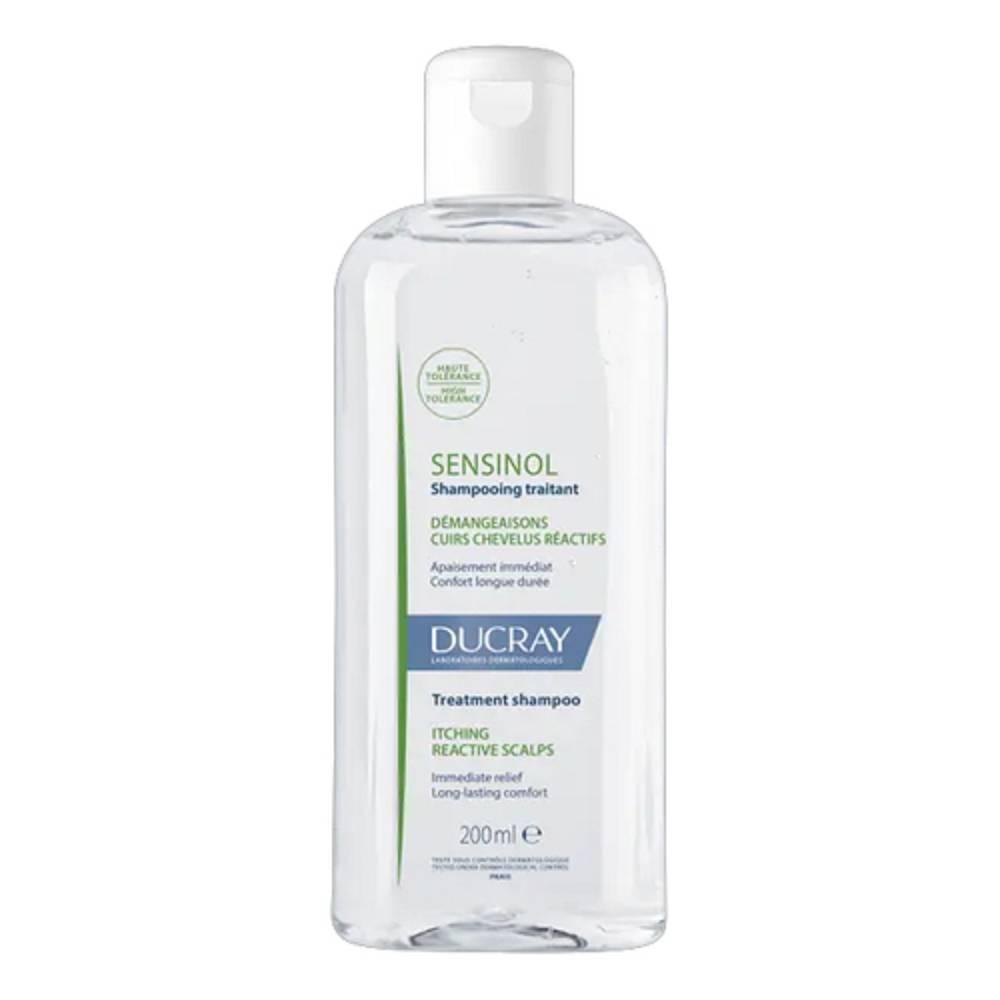 ducray shampoo trattante sensinol 200ml per azione lenitiva immediata e comfort lunga durata, dermatologicamente testato - foto 1