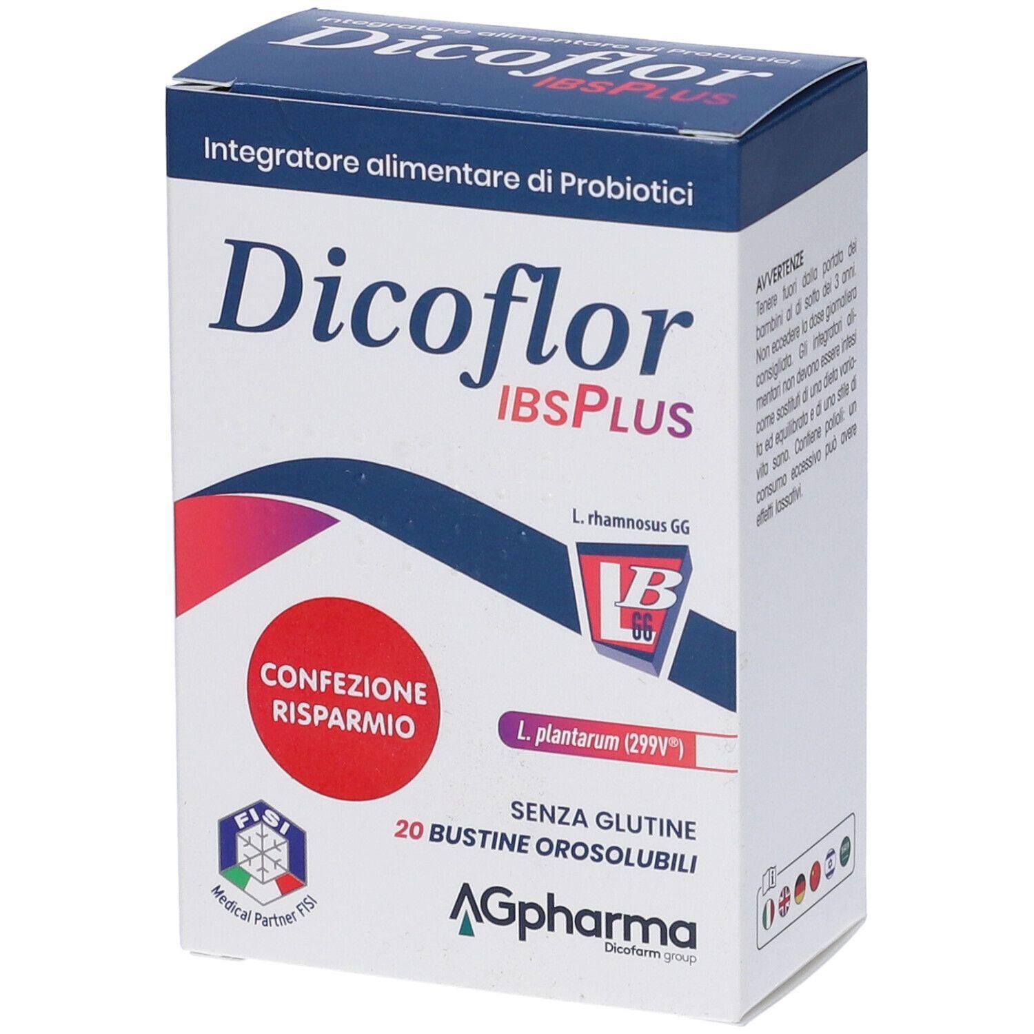 dicoflor dicoflor ibsplus 20bustine orosolubili - foto 1