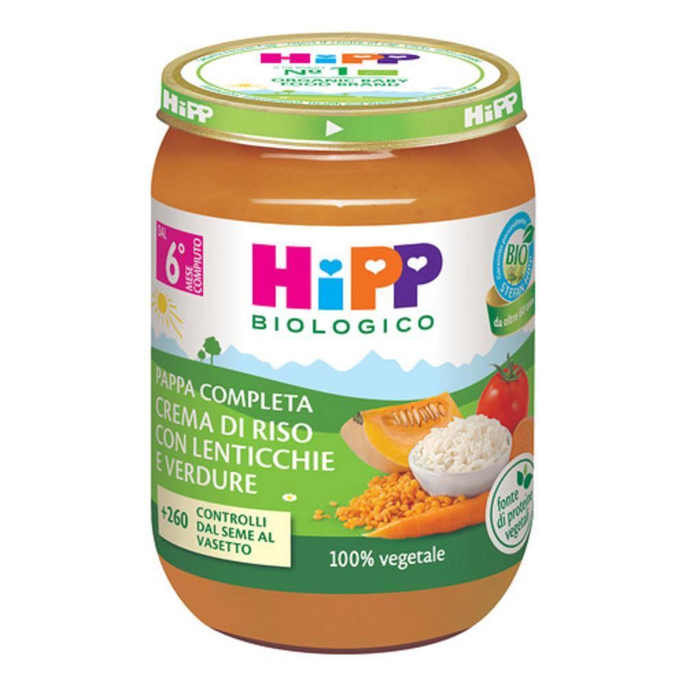 hipp hipp crema riso lenticchie verdi 190g - foto 1
