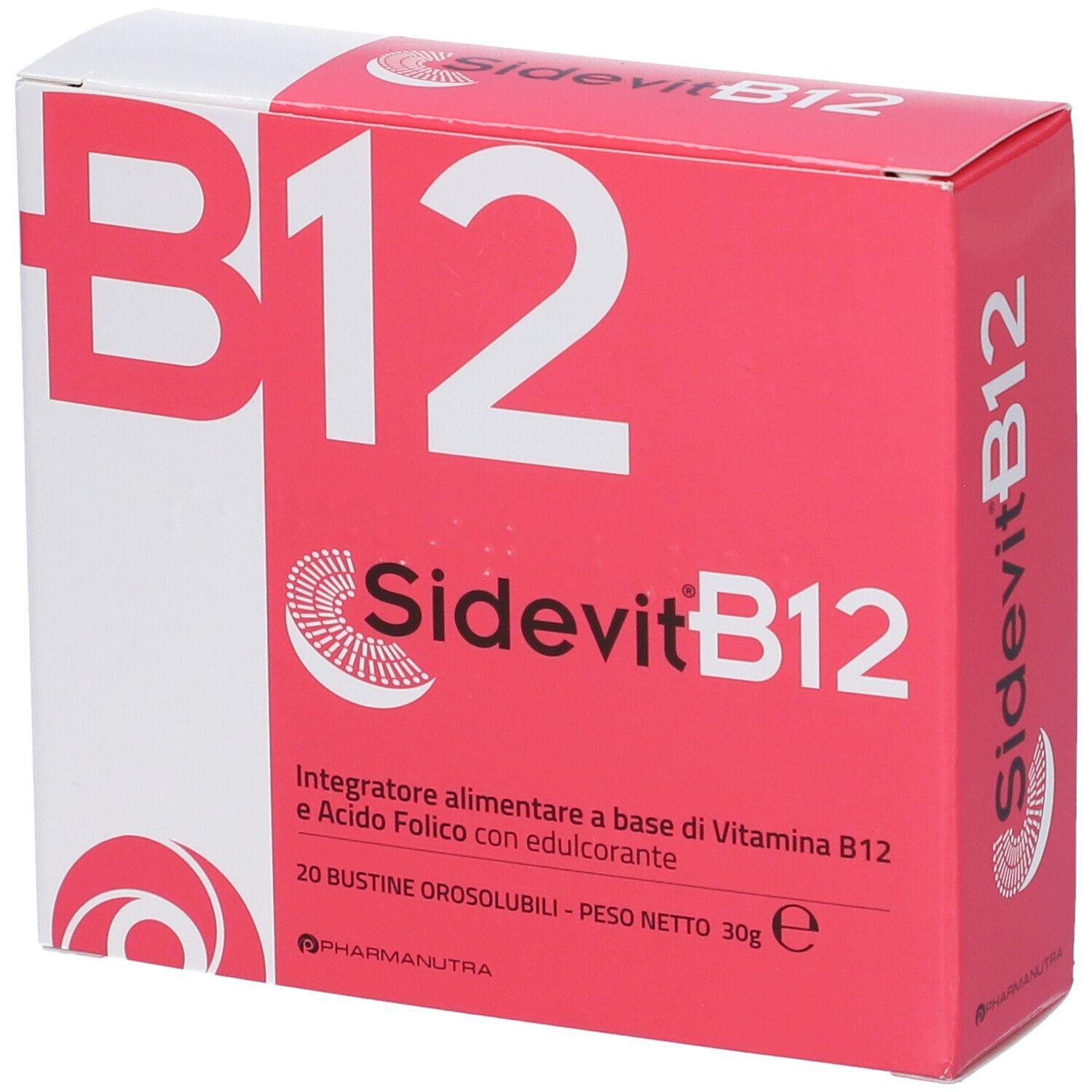 pharmanutra sidevit b12 20stick - foto 1