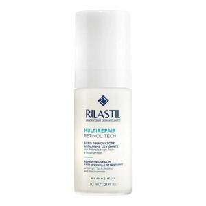 Multirepair retinol tech, siero rinnovatore antirughe levigante con retinolo high tech e niacinamide, 30 ml