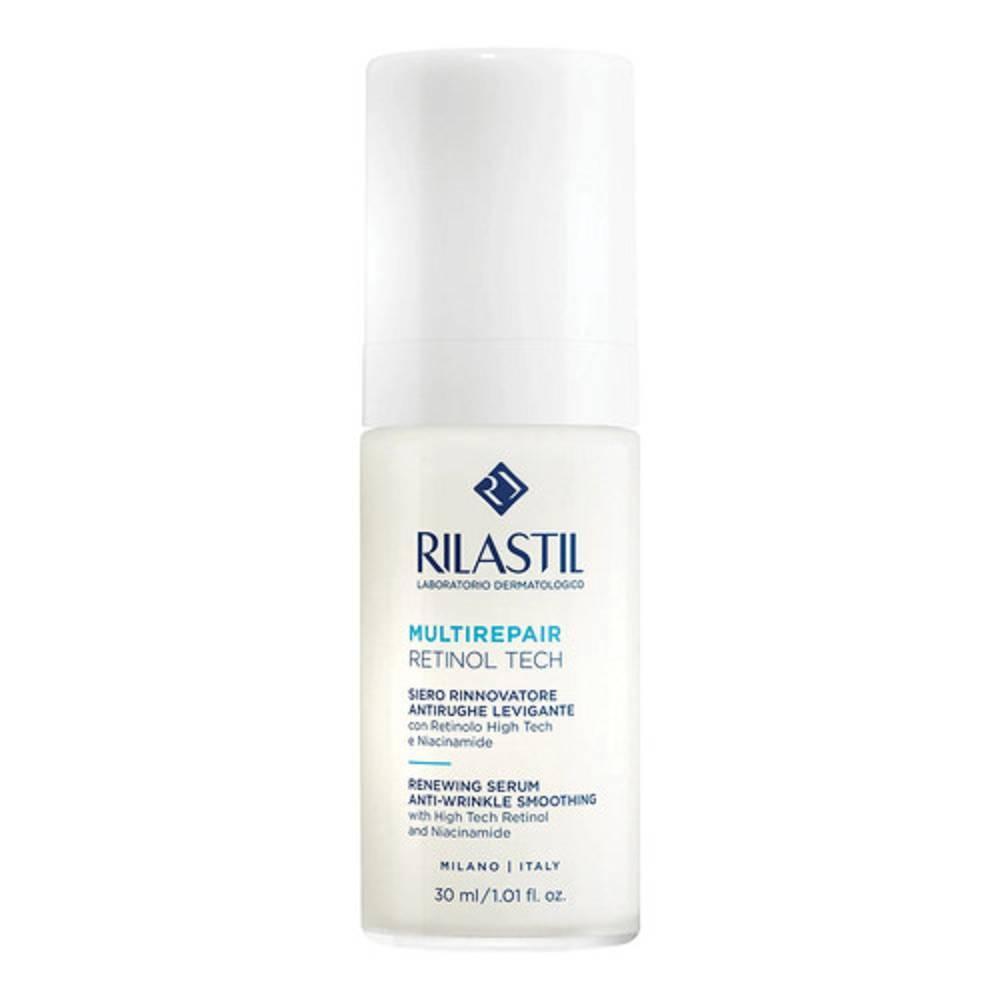rilastil rilastil multirepair retinol tech, siero rinnovatore antirughe levigante con retinolo high tech e niacinamide, 30 ml - foto 1 rilastil rilastil multirepair retinol tech, siero rinnovatore antirughe levigante con retinolo high tech e niacinamide, 30 ml - foto 1