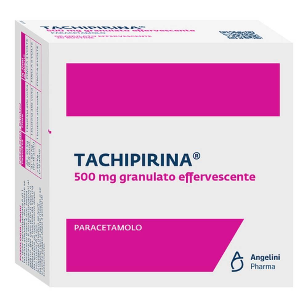 tachipirina tachipirina granulato effervescente 20 bustine 500mg - foto 1