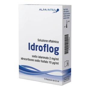 Idroflog soluzione oftalmica 15flaconcini