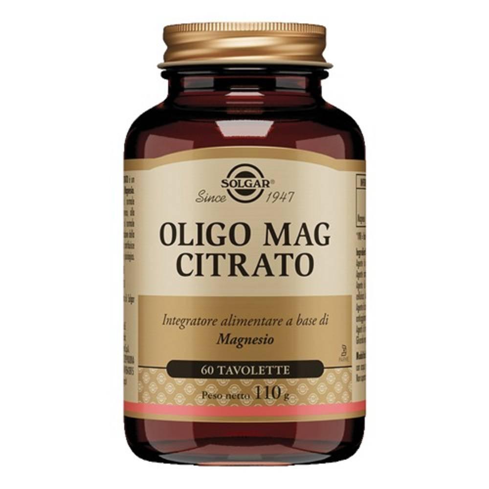 solgar oligo mag citrato 60 tavolette - foto 1