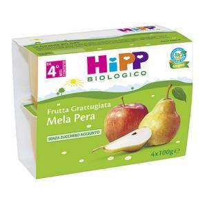 Hipp bio frutta grattugiata mela/pera 4x100g