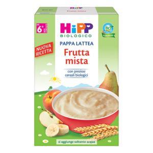 Hipp bio pappea lattea frutta mista 250g