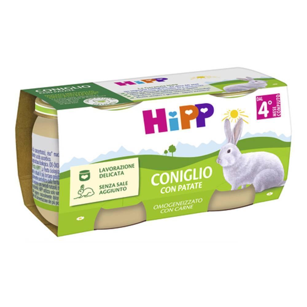 hipp italia hipp omog coniglio patate2x80g - foto 1
