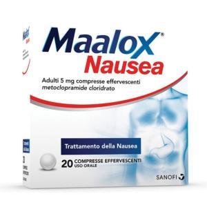 Nausea 20 compresse effervescente 5mg
