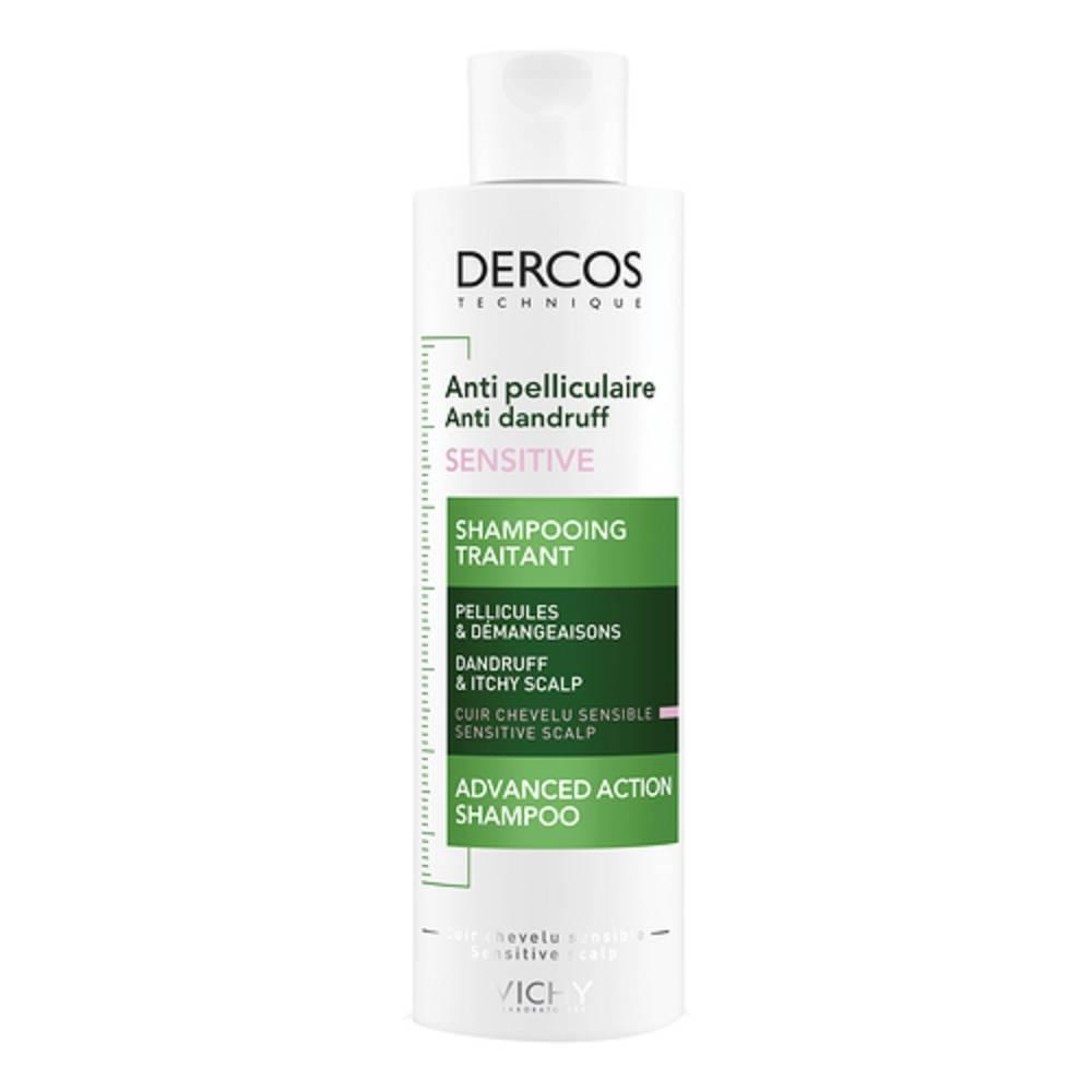 vichy dercos shampo antiforfora sensitive - foto 1