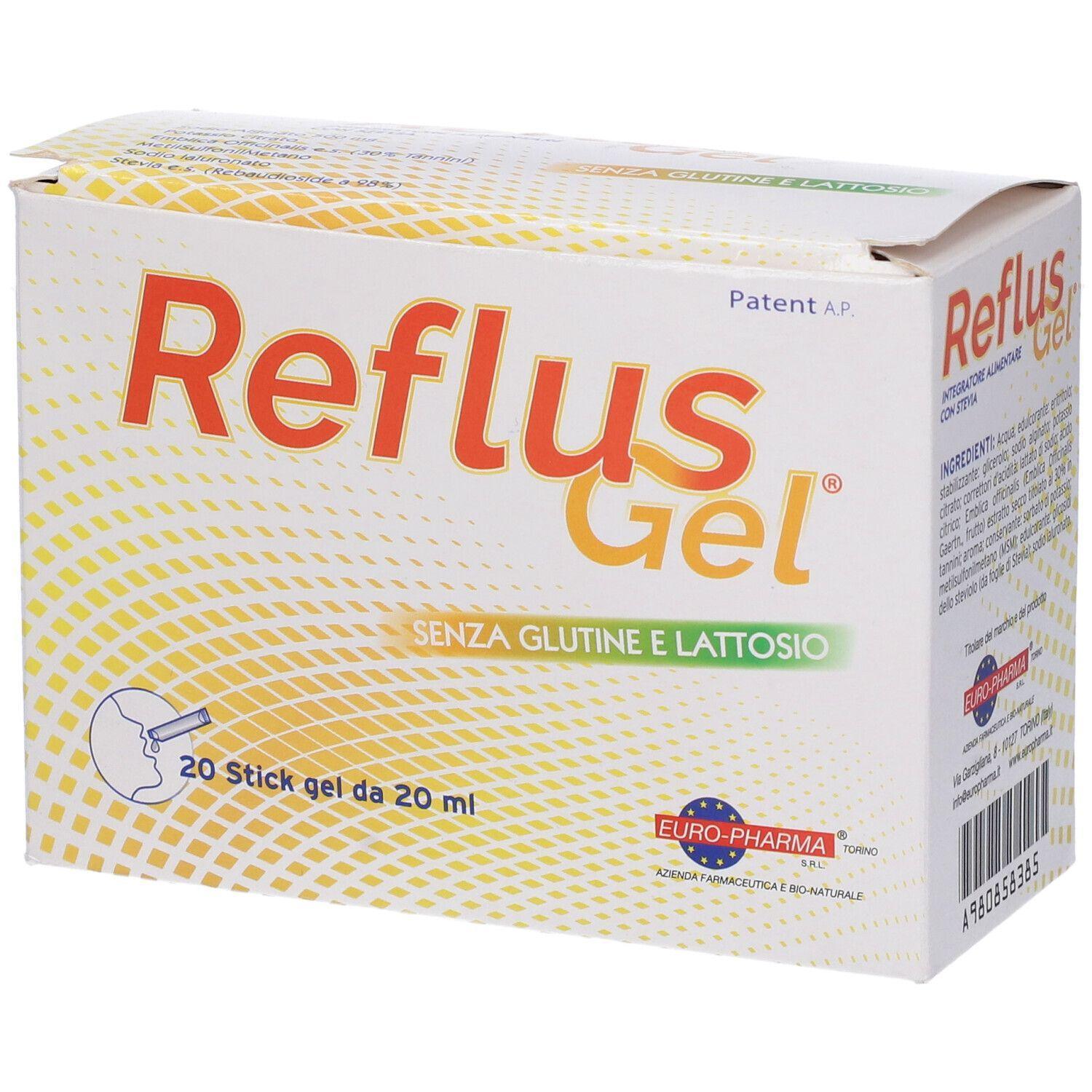 euro-pharma reflus gel 20stick - foto 1