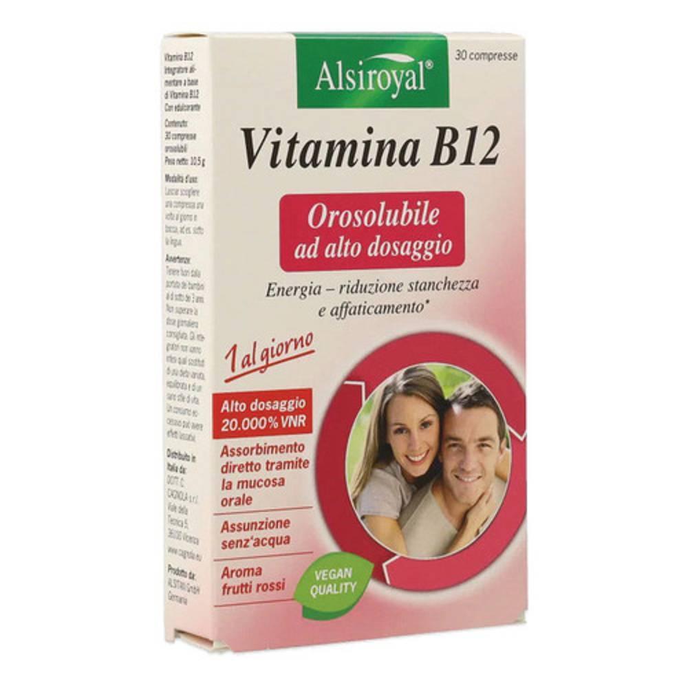 vitamina b 12 vitamina b12 orosolubile 30compresse - foto 1