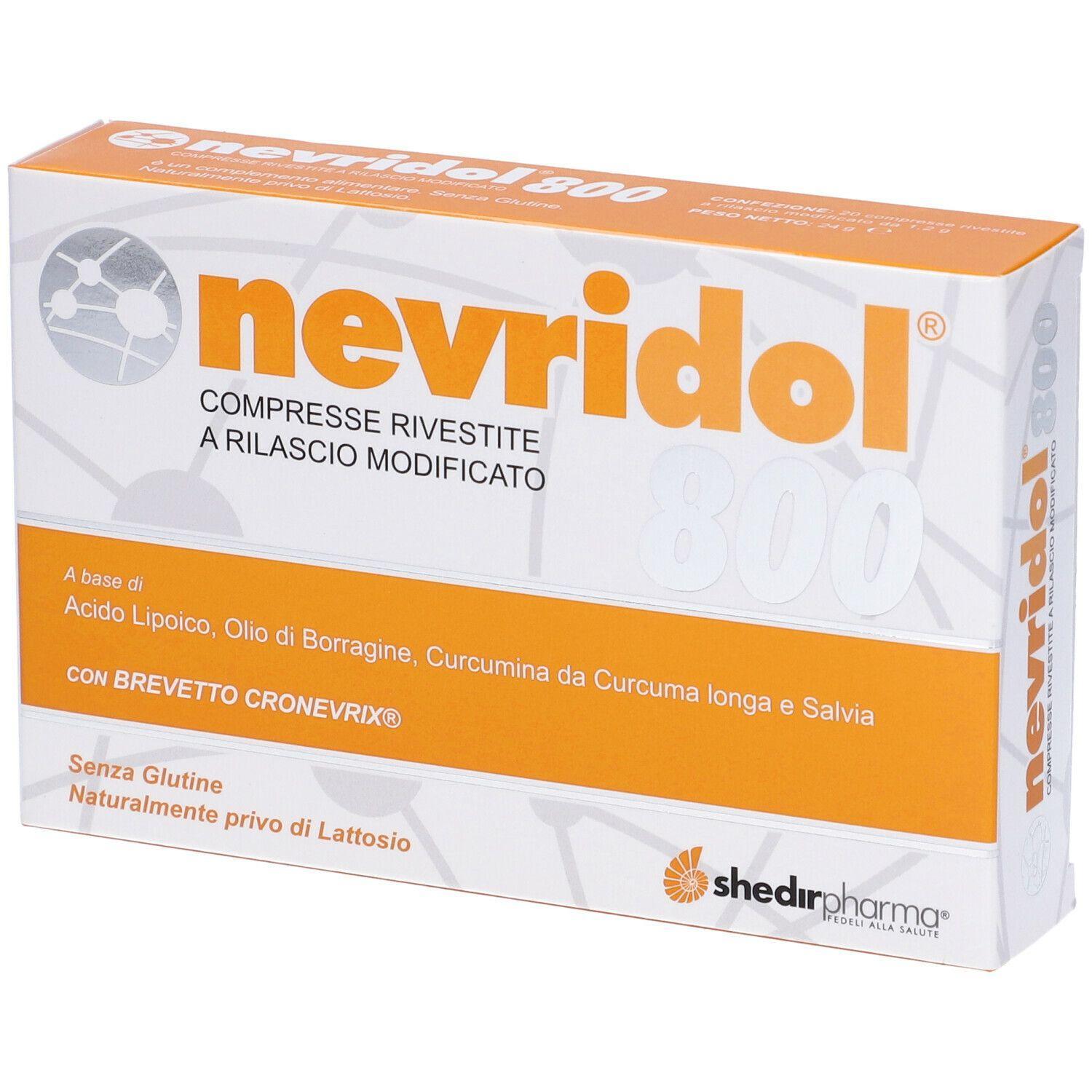 nevridol nevridol 800 20 compresse - foto 1