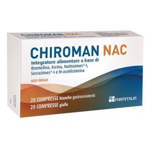 Chiroman nac 20compresse bianche+20compresse gialle