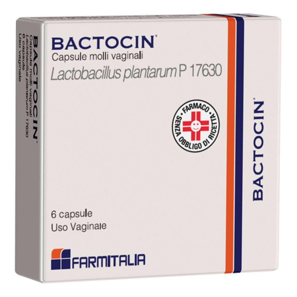 bactocin bactocin 6 capsule vaginali molli 3g - foto 1