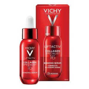 Liftactiv collagen specialist 16, siero viso, per tutti i tipi di pelle, pelle migliorata e segni dell'invecchiamento ridotti, con tecnologia co-bonding di , 30 ml