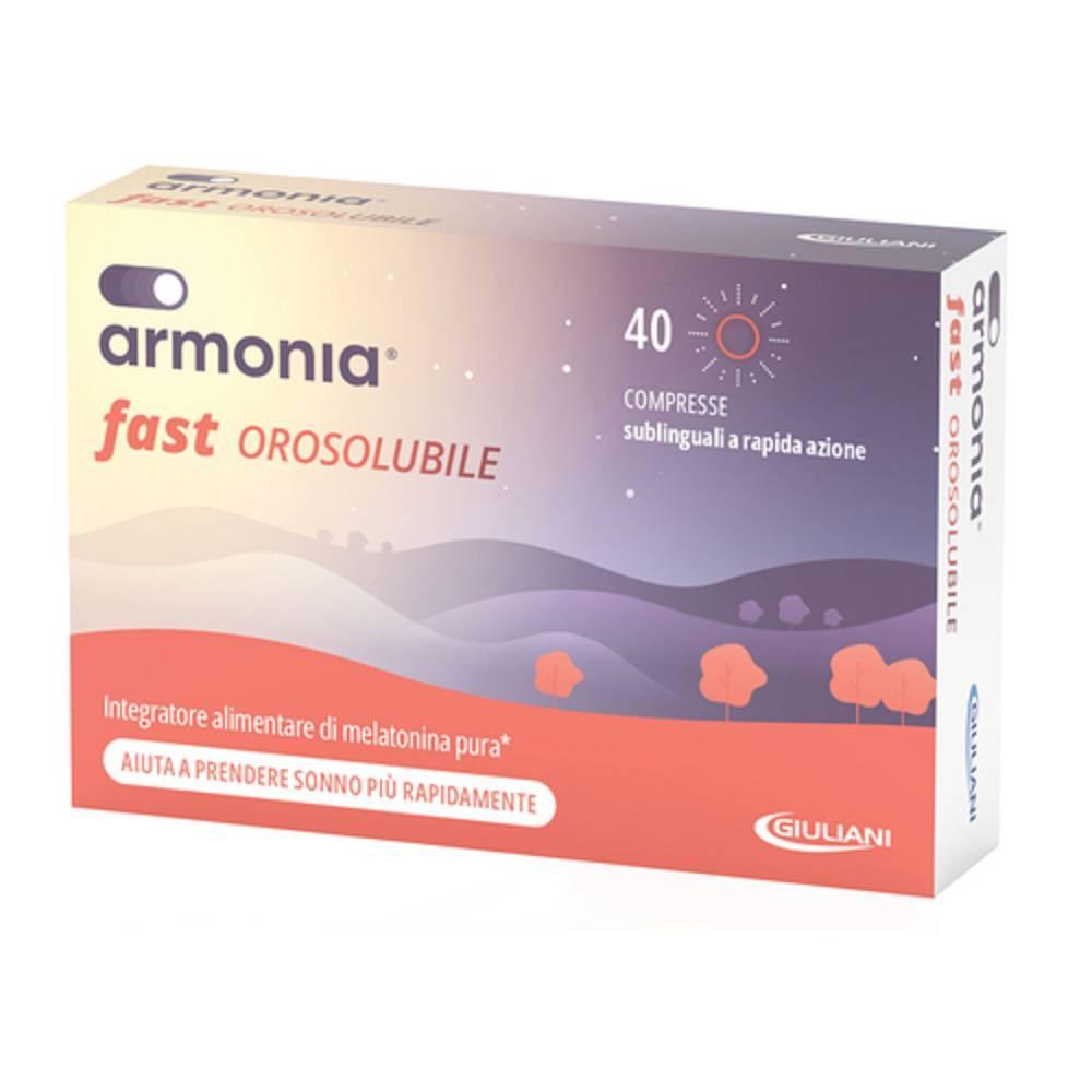 armonia armonia fast orosolubile 40 compresse - foto 1