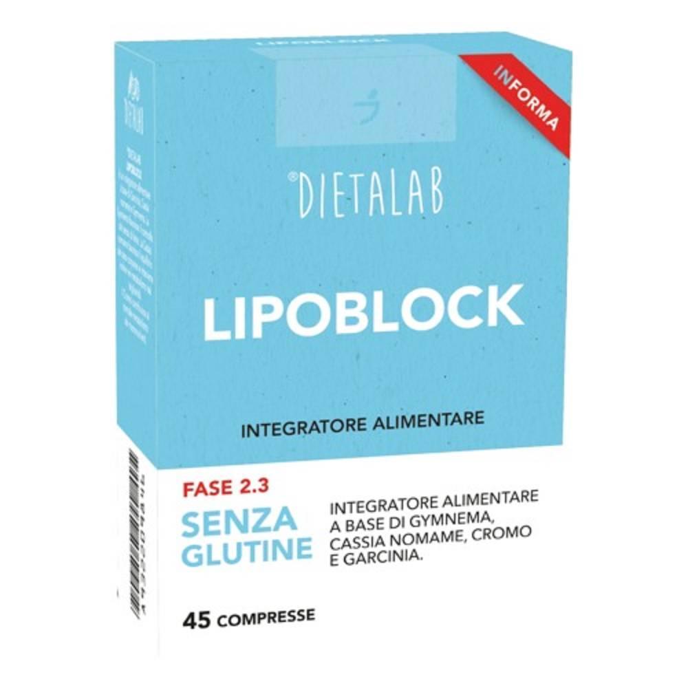 laboratorio della farmacia lipoblock 45 compresse - foto 1