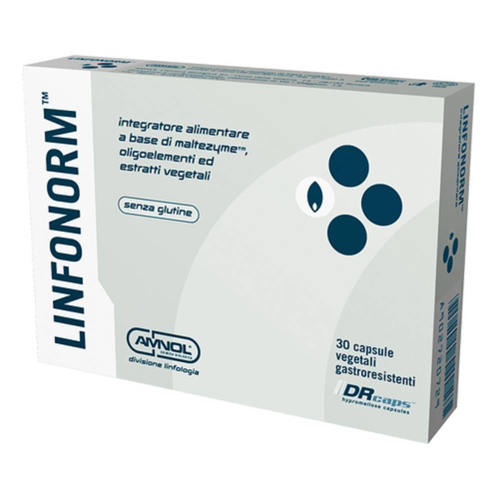 linfonorm linfonorm 30 capsule vegetali gastroresistenti - foto 1