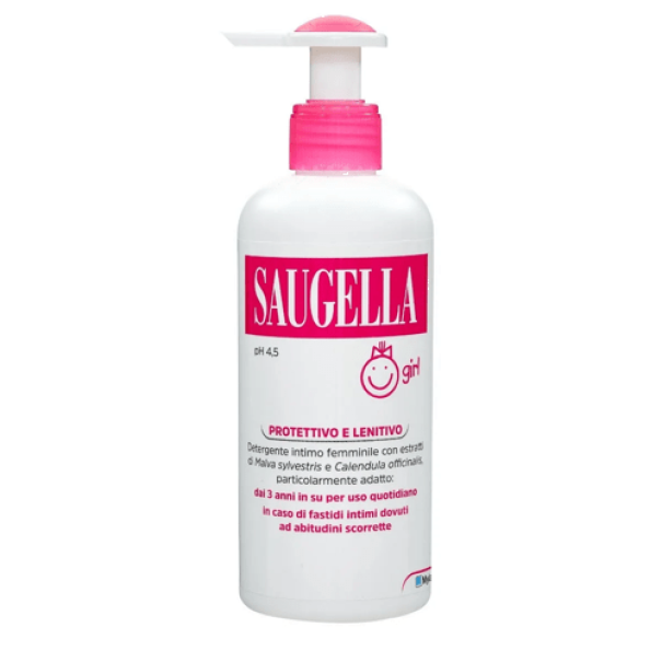 saugella saugella girl protezione/lenitivo detergente - foto 1