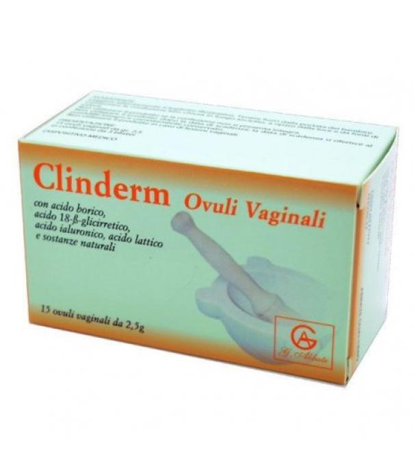 clinderm clinderm ovuli vaginali 15pezzi - foto 1