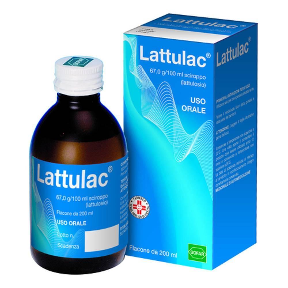 lattulac lattulac sciroppo 200ml 67g/100ml - foto 1