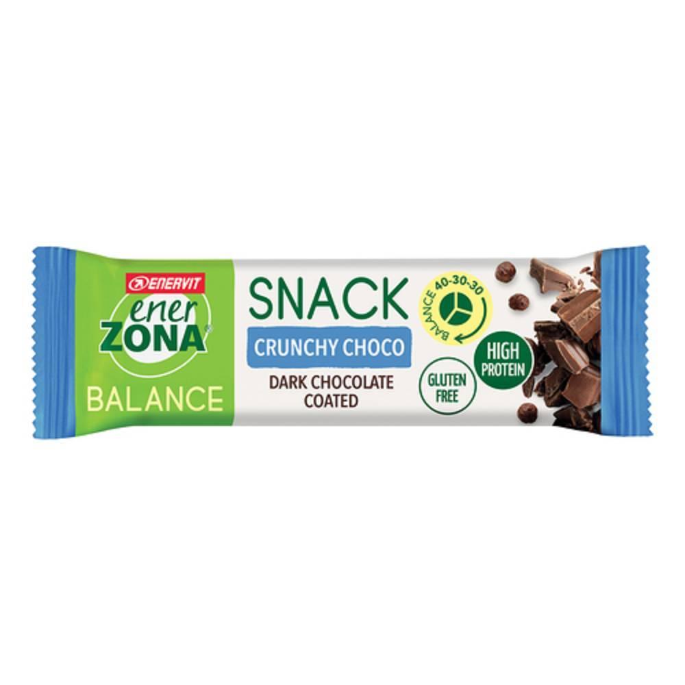 enerzona enerzona snack crunch cioccolato 33g - foto 1