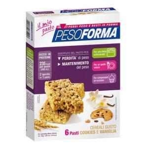 Barrette cereali/cookies/vaniglia