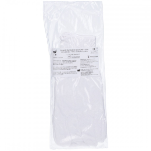 Guanto cotone bianco 9 busta