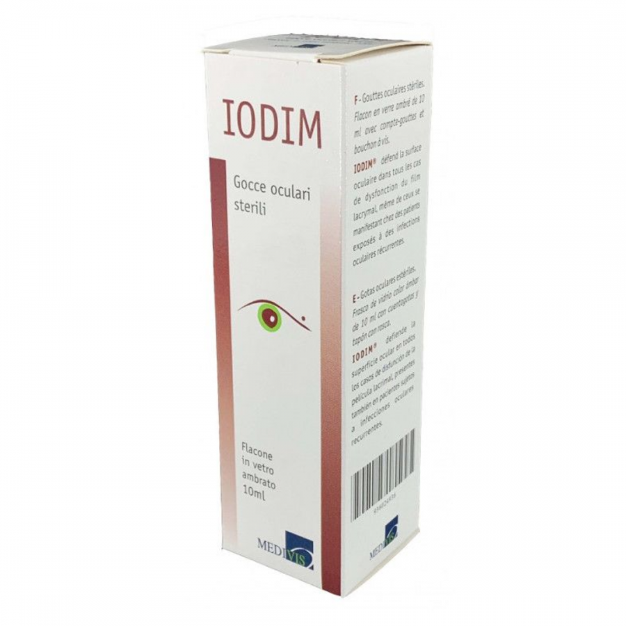 iodim iodim gocce oculari 10ml ster - foto 1
