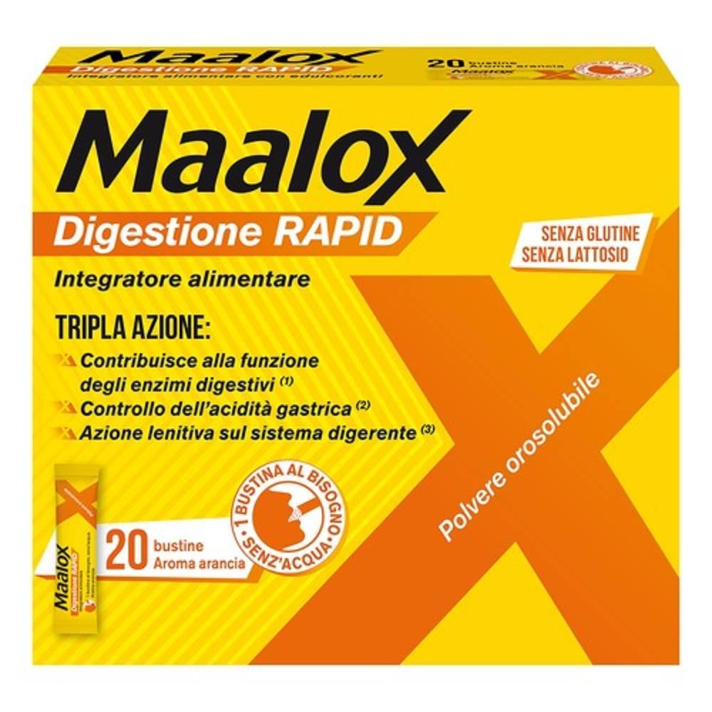 maalox maalox digestione rapid 20bustine - foto 1