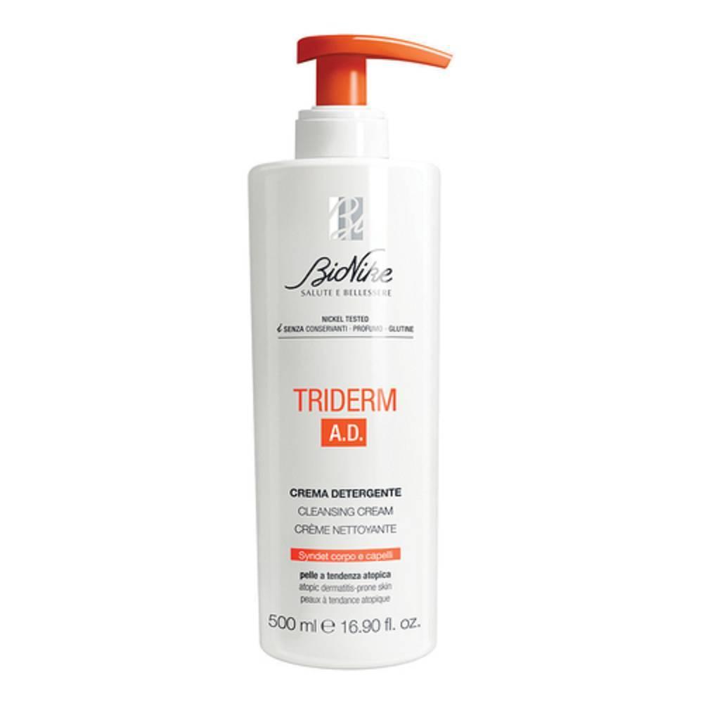 bionike triderm ad crema detergente 500ml - foto 1