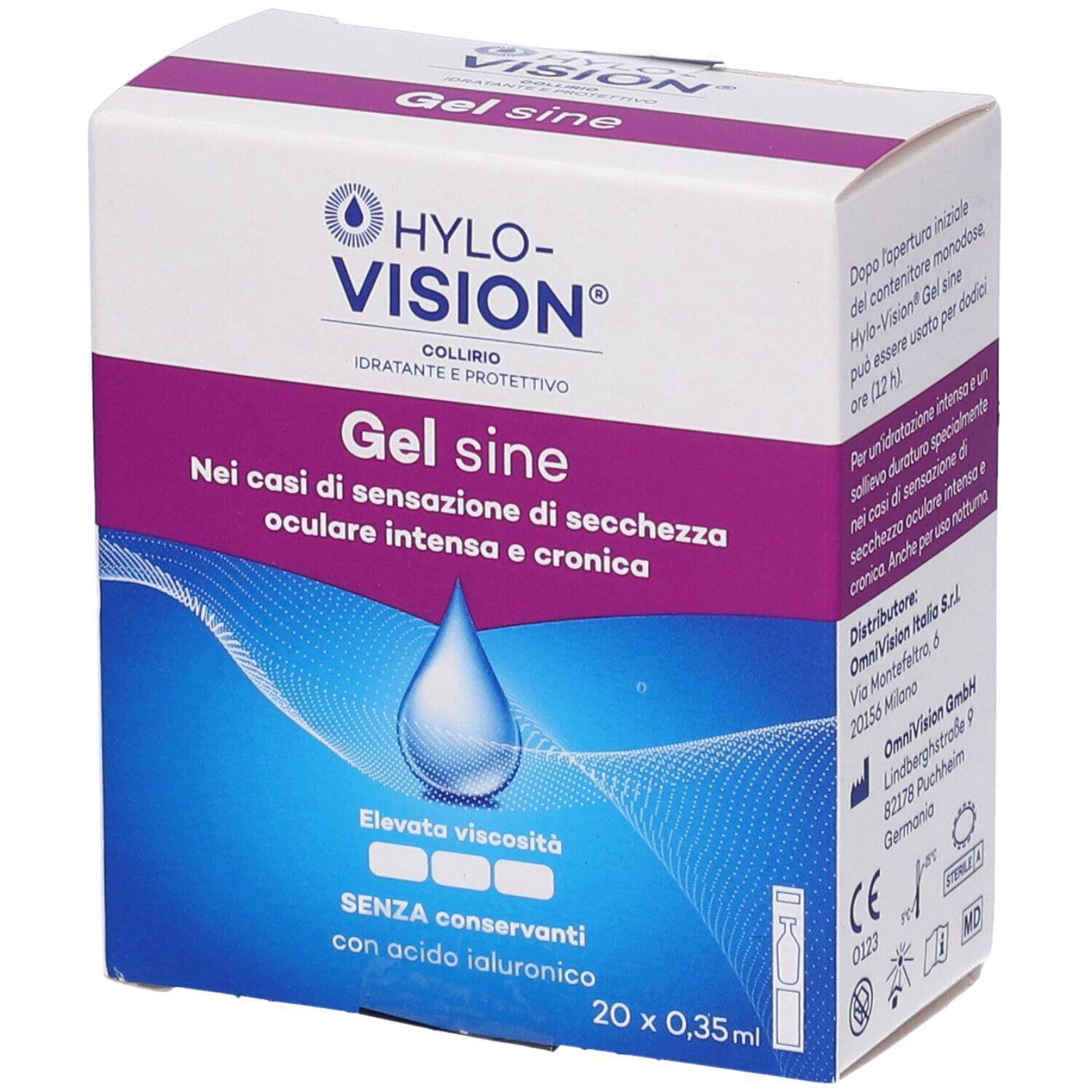 hyalovision hylovision gel sine fm 20fl - foto 1