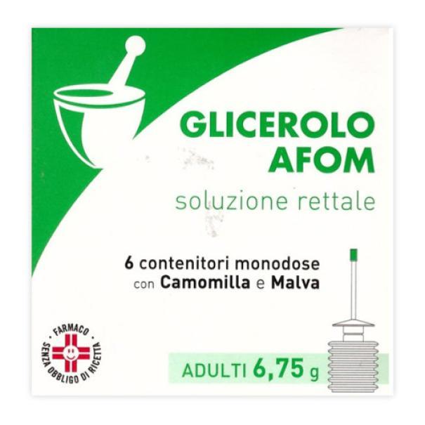 afom glicerolo afomad 6cont 6,75g - foto 1