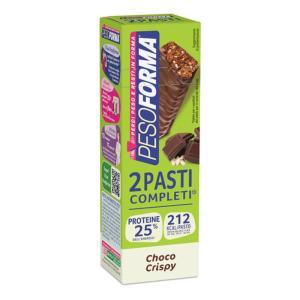 Barrette chocolate  crispy 2 pasti