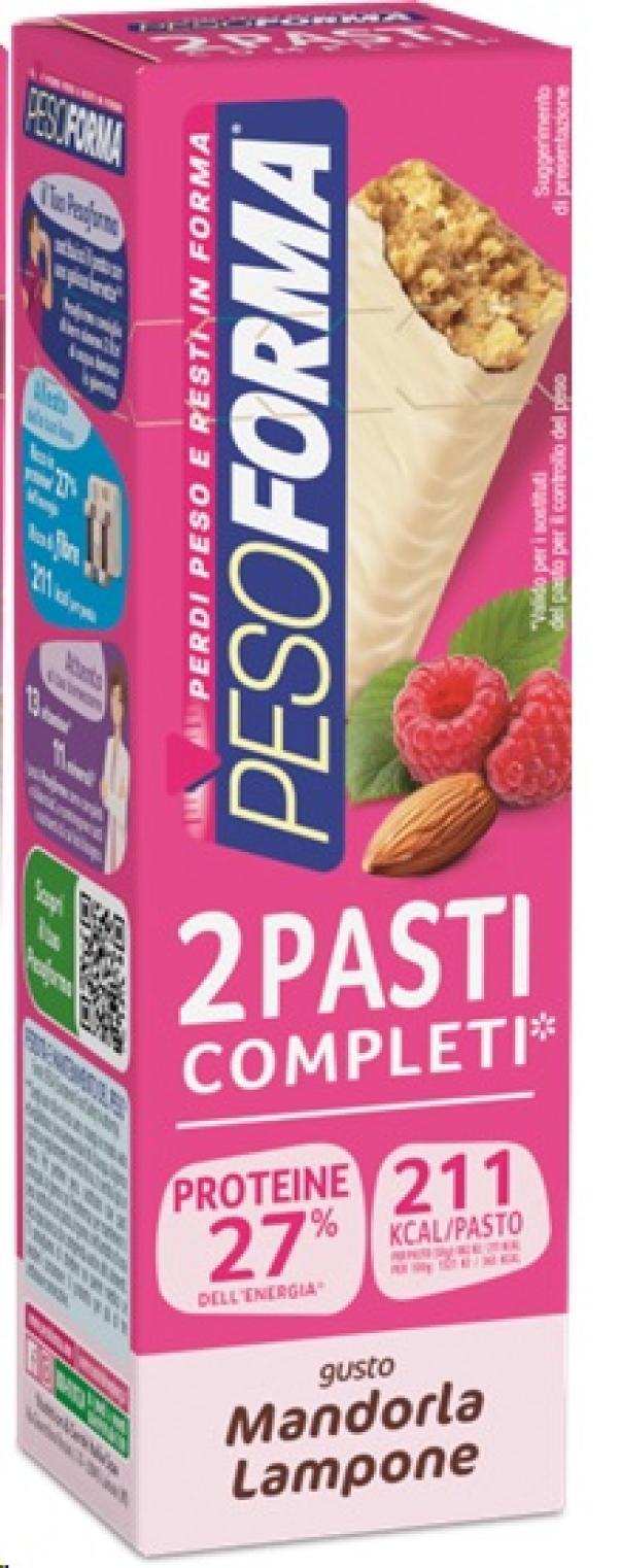 pesoforma pesoforma barrette mandorla lampone 2pasti - foto 1