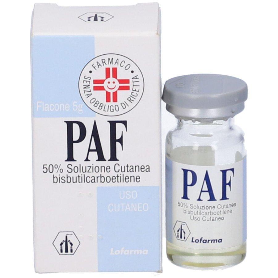 paf paf50% soluzione cutanea flaconcino 5g - foto 1