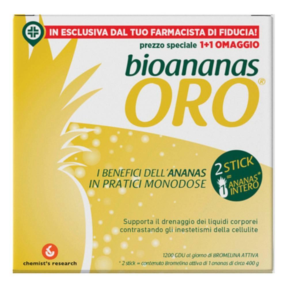 bioananas bioananas oro 30stick monodose - foto 1