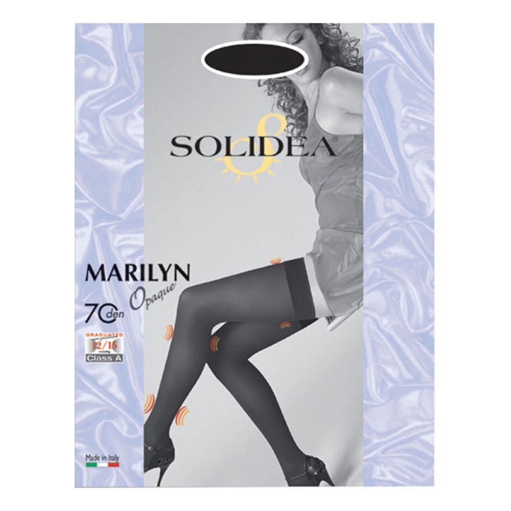 solidea marilyn 70 sheer calze autoreggenti nero 4 - foto 1