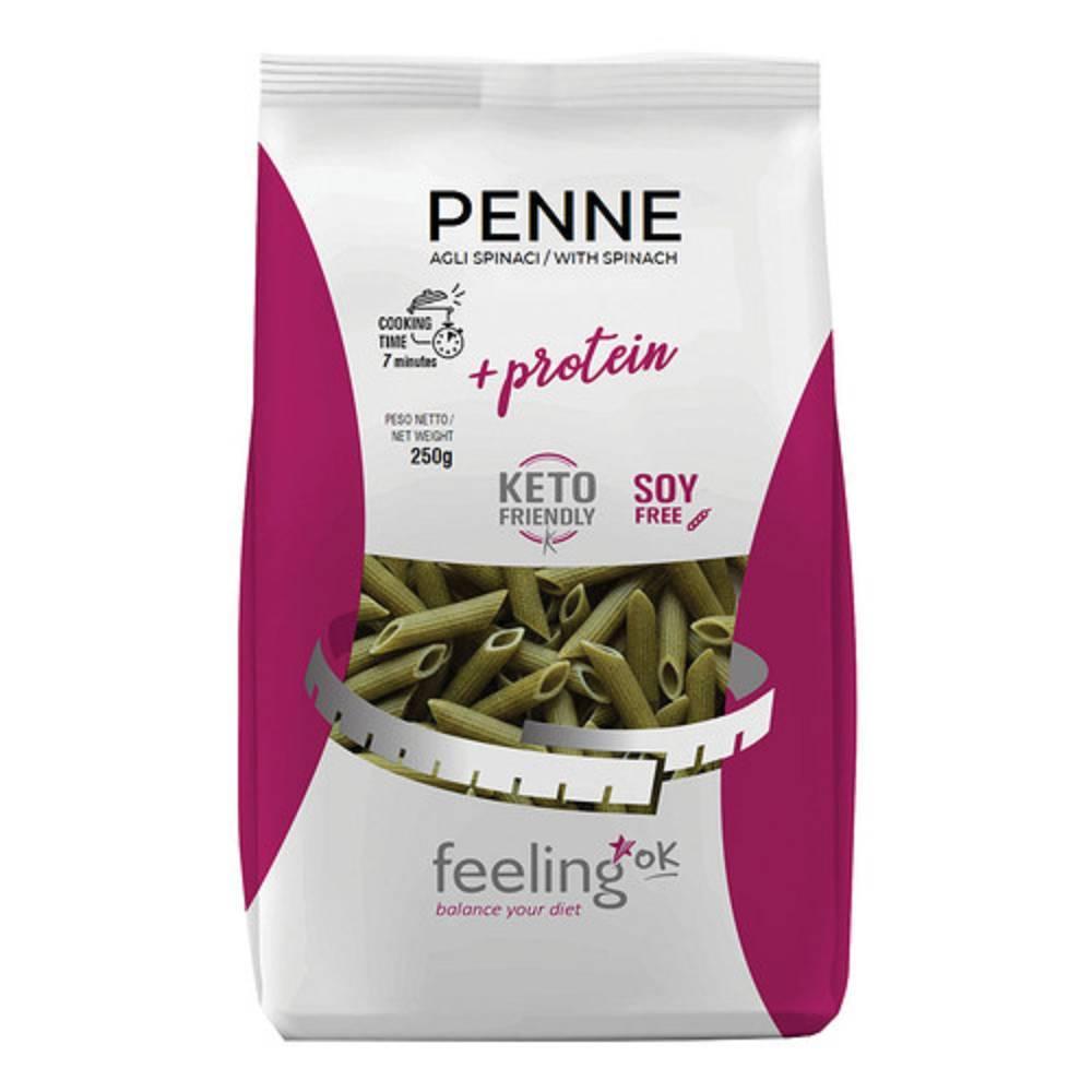 feeling ok feeling ok penne spinaci 250g - foto 1