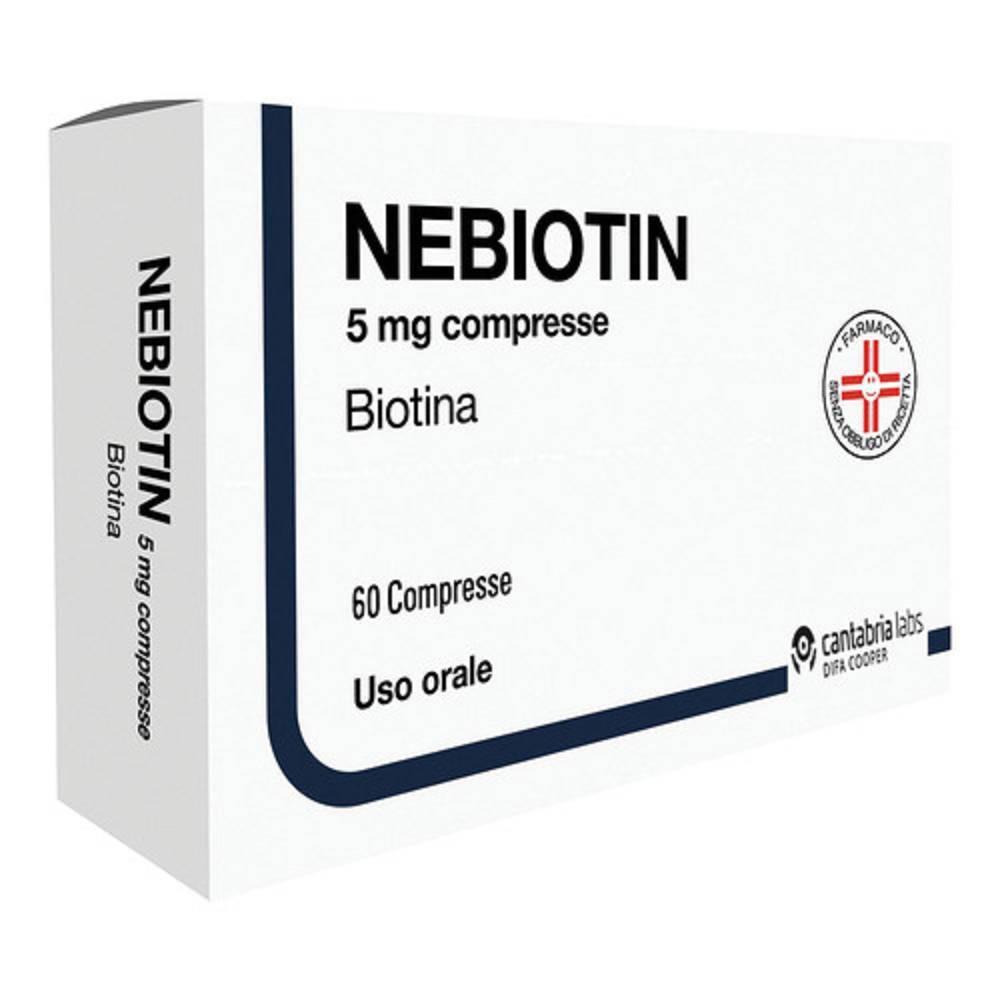 nebiotin nebiotin60cpr 5mg - foto 1