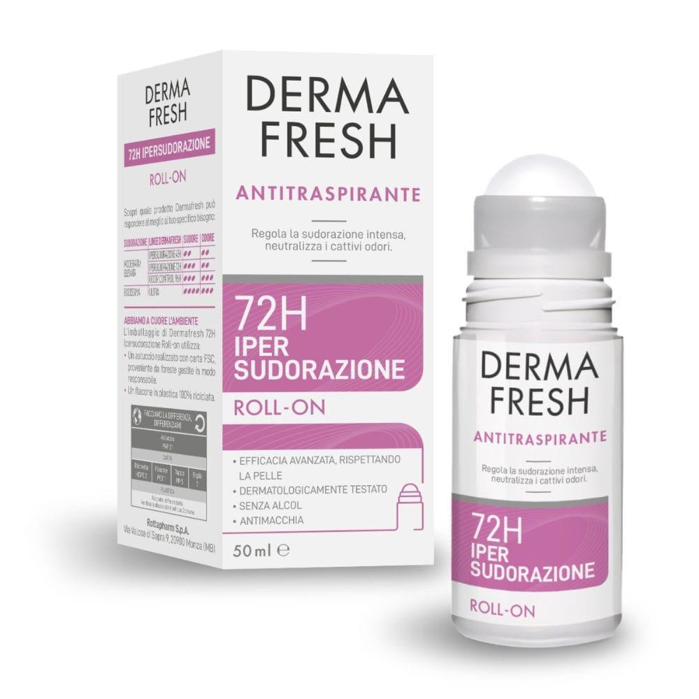 dermafresh dermafresh 72h ipersudorazione roll on - foto 1
