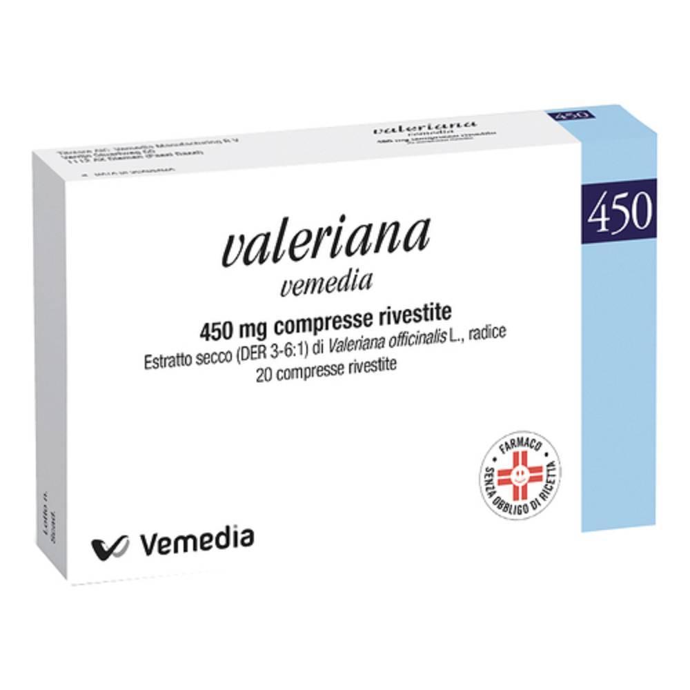 valeriana valeriana vemedia 20cpr riv450 - foto 1
